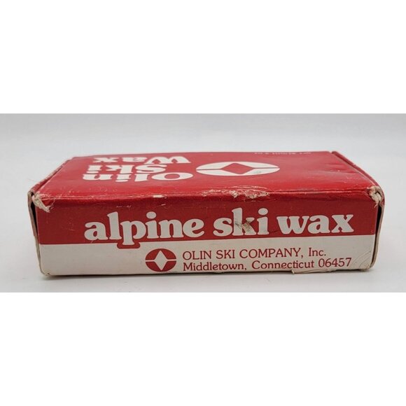 Vintage Olin Alpine Ski Wax Set – Original Box – USA Made – Mid-Century Winte - Picture 2 of 4